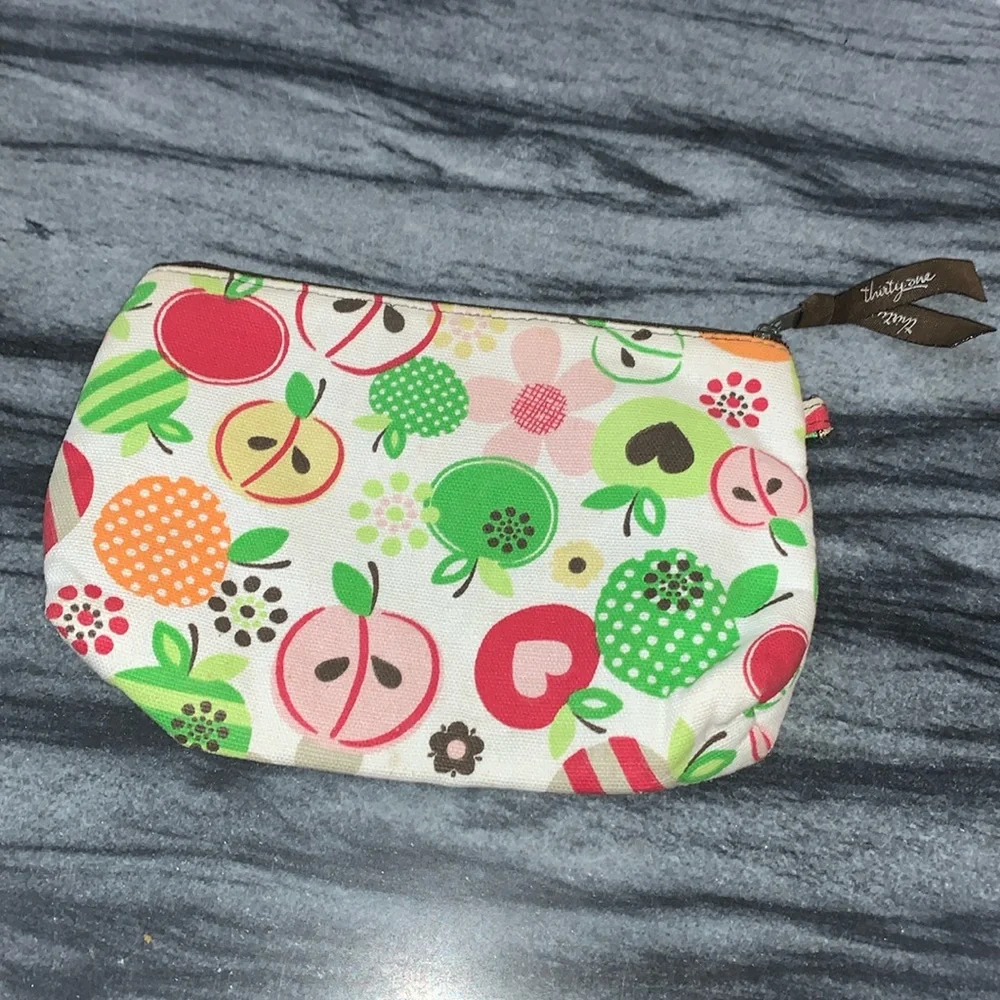 EUC Retired thirty one cosmetic pouches
